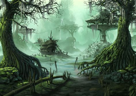 Awe-Inspiring Beings of the Enchanted Swamp